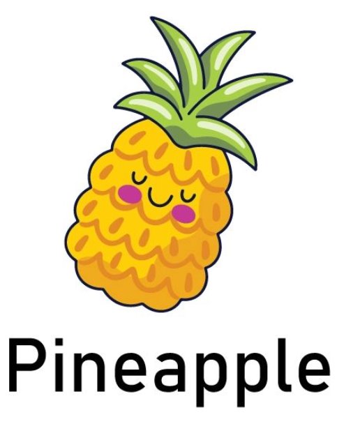 Cute Fruit Flashcards Free Printable For kids - Sadeky